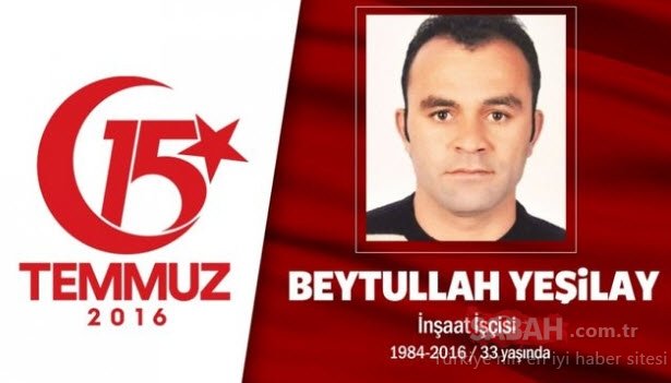 15 Temmuz Şehitleri’nin gözyaşlarına boğan hikayeleri! Vatan size minnettar