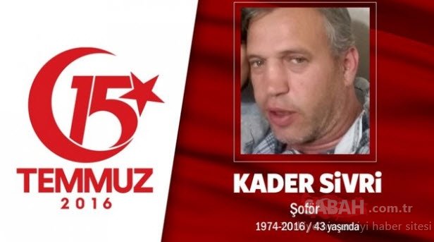 15 Temmuz Şehitleri’nin gözyaşlarına boğan hikayeleri! Vatan size minnettar