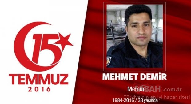 15 Temmuz Şehitleri’nin gözyaşlarına boğan hikayeleri! Vatan size minnettar