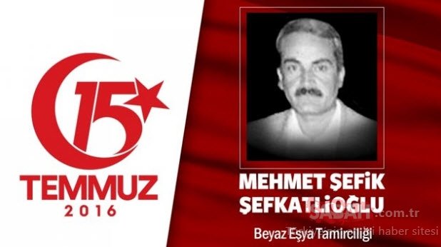 15 Temmuz Şehitleri’nin gözyaşlarına boğan hikayeleri! Vatan size minnettar