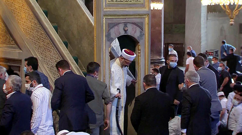 Son dakika: Diyanet İşleri Başkanı Ali Erbaş’ın kılıçla hutbe okuması çok konuşulmuştu! Peygamber Efendimiz nasıl hutbe okurdu?