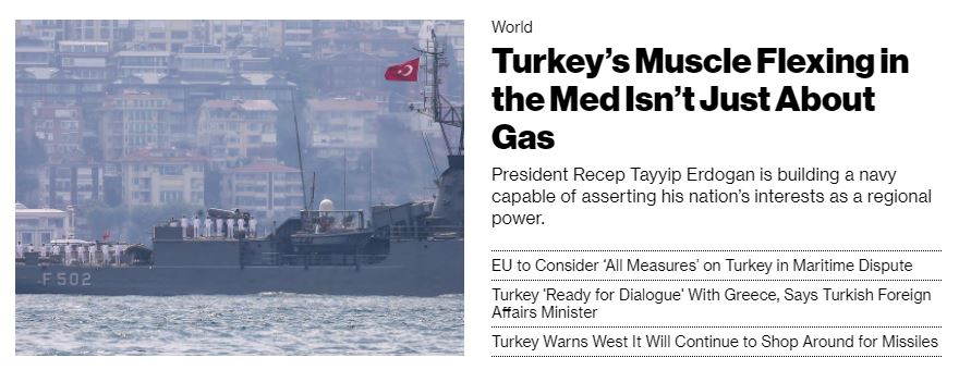 Son dakika: Bloomberg’den çok çarpıcı Doğu Akdeniz analizi: Türkler bedel ödemeye de, ödetmeye de hazır...