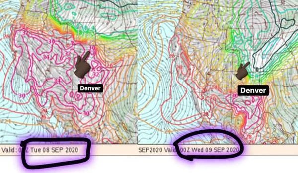 Son dakika | ABD’de ilginç doğa olayı! Dünya bunu konuşuyor: Sıcaklıklar 30 derece birden düştü