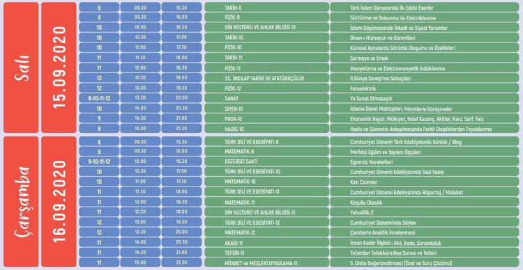 EBA TV CANLI İZLE: 16 EYLÜL TRT EBA TV canlı yayın izle ekranı ile ilkokul, ortaokul ve lise ders programı! Bugün hangi dersler var?