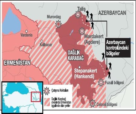 Son dakika haberi: Azerbaycan ordusu kritik öneme sahip Cebrail kentini işgalden kurtardı! İşte Ermenistan işgalinden kurtarılan bölgeler...