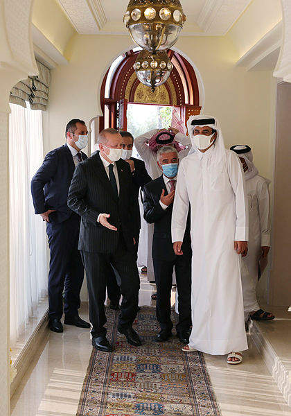 Erdoğan’ın ziyareti Katar basınında büyük yankı uyandırdı