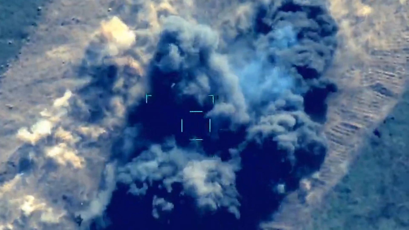 SON DAKİKA görüntüleri yayınlandı! Azerbaycan, Ermenistan’dan intikamını SİHA bombardımanı ile aldı...