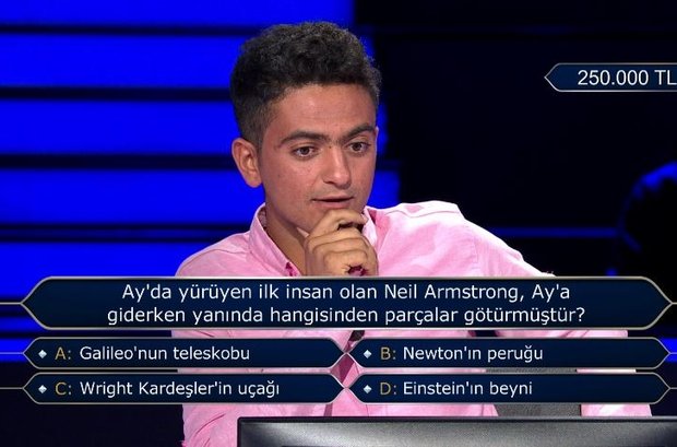 SON DAKİKA | Urfalı Hikmet sosyal medyaya damga vurmuştu! Kim Milyoner Olmak İster’de Hikmet Karakurt 250 bin liralık o soruda yarışmadan çekildi