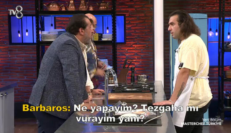 MasterChef Barbaros’un tavırlarına Mehmet Şef’ten sert sözler! MasterChef Barbaros, Mehmet Şef’i çileden çıkarttı!