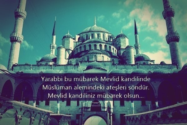Resimli Mevlid Kandili mesajları ve sözleri! Kısa, Uzun Kandil mesajları ve 28 Ekim Mevlid Kandili kutlama mesajları