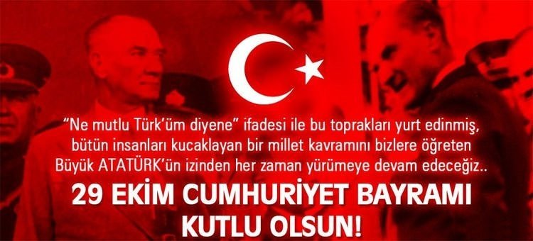 29 Ekim Cumhuriyet Bayramı mesajları 2020: En güzel, resimli 29 Ekim kutlama mesajları, sözleri ve şiirleri burada!