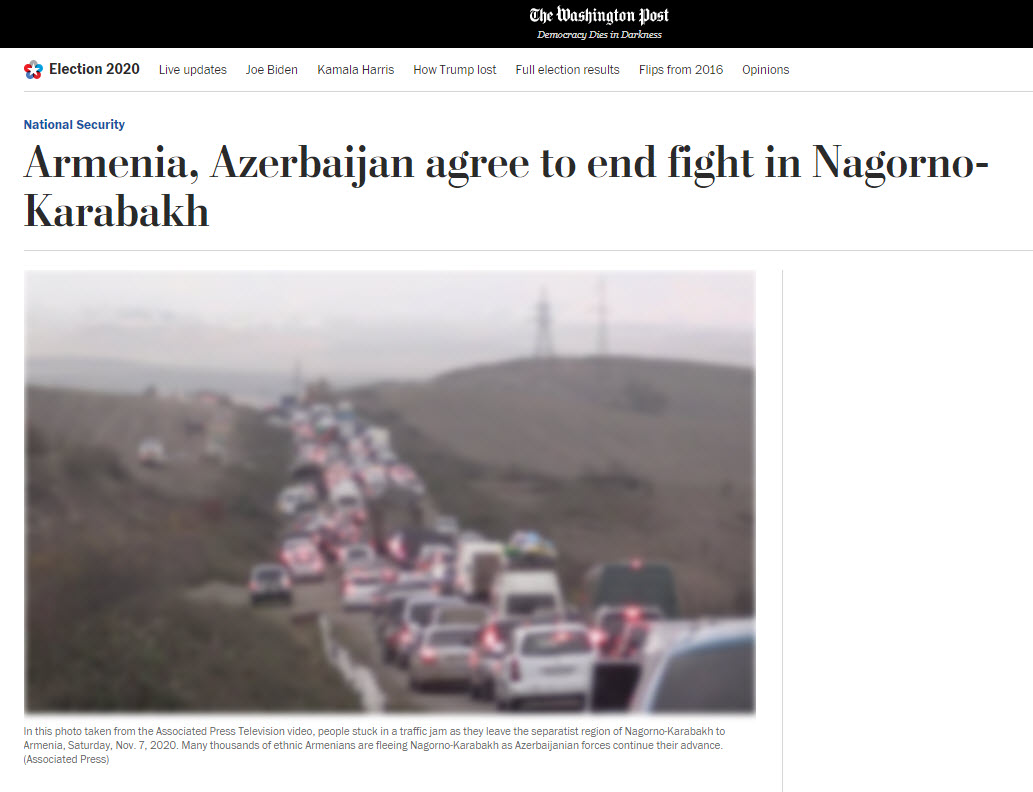 Son Dakika Haberleri: Dağlık Karabağ Azerbaycan’ın! Ermenistan’ın yenilgi açıklaması sonrası dünya basını zaferi böyle duyurdu!