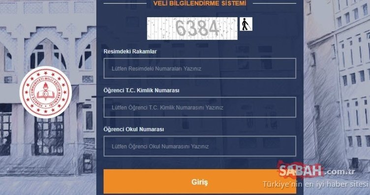 E-Okul VBS giriş ile 1. dönem sınav sonuçları öğrenme ekranı: e-Okul VBS öğrenci giriş sayfası ile sözlü ve yazılı sınav sonuçları sorgulama