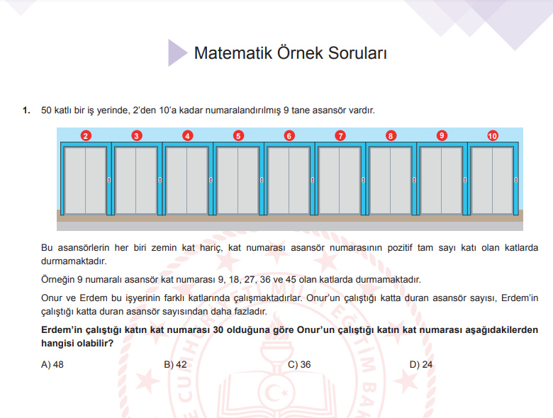 MEB’den son dakika LGS açıklaması! LGS örnek soru kitapçıkları yayımlandı! 2020 Aralık ayı LGS sayısal ve sözel örnek soruları