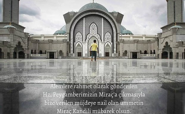 Yazılı ve Resimli Miraç Kandili Mesajları 2021 - Kısa, uzun, ayetli ve anlamlı Miraç Kandili Mesajları ile Resimli Kandil Mesajı Sözleri