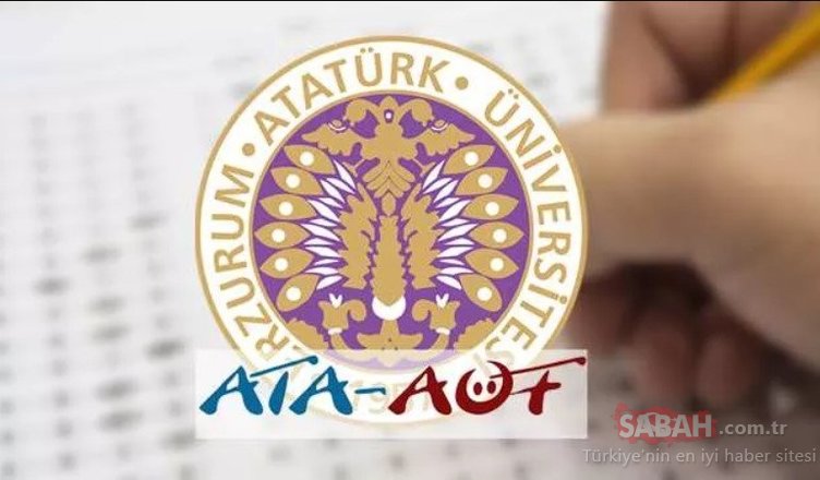 Atatürk Üniversitesi Açıköğretim Fakültesi ATA AÖF sonuçları için geri sayım başladı! 2021 ATA AÖF sınav sonuçları ne zaman açıklanacak?