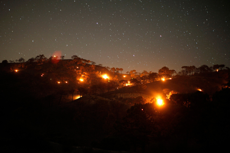 Son dakika: Batı basınından yangınlar için başlık oyunları
