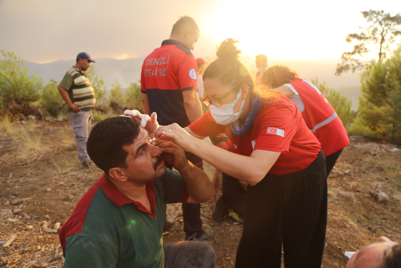 Son dakika | Yangınlarda büyük başarı! Tarihe geçen anlar, tarihe geçen insanlar