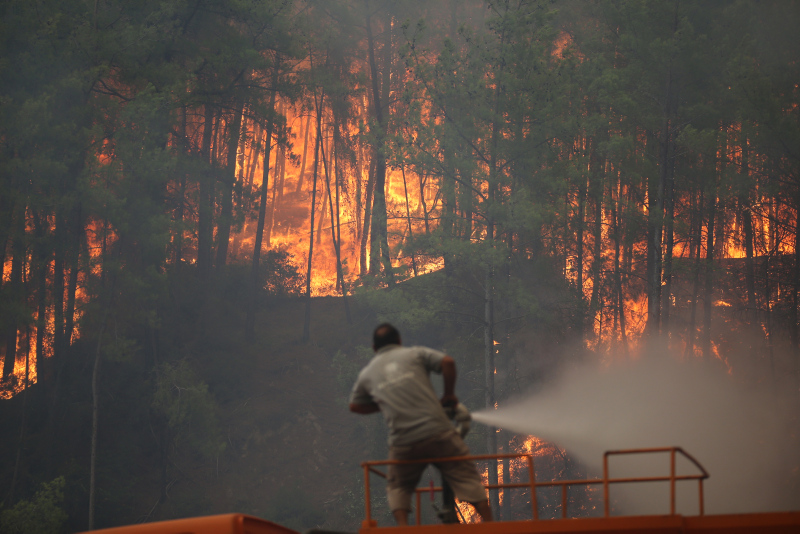 Son dakika | Yangınlarda büyük başarı! Tarihe geçen anlar, tarihe geçen insanlar
