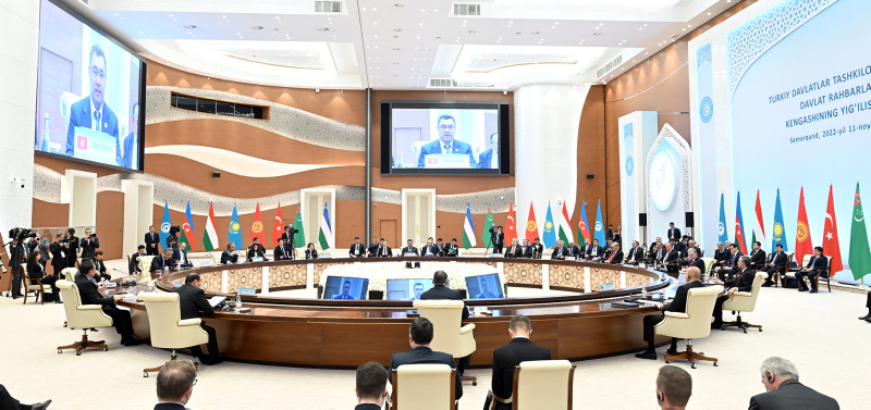 Başkan Erdoğan’dan peş peşe kritik görüşmeler! Semerkant’ta dikkat çeken kareler