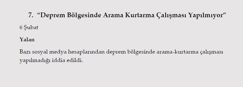 Millet acısını yaşarken onlar algı operasyonu yaptı! İşte Kahramanmaraş depremi ile ilgili yalanlar ve gerçekler
