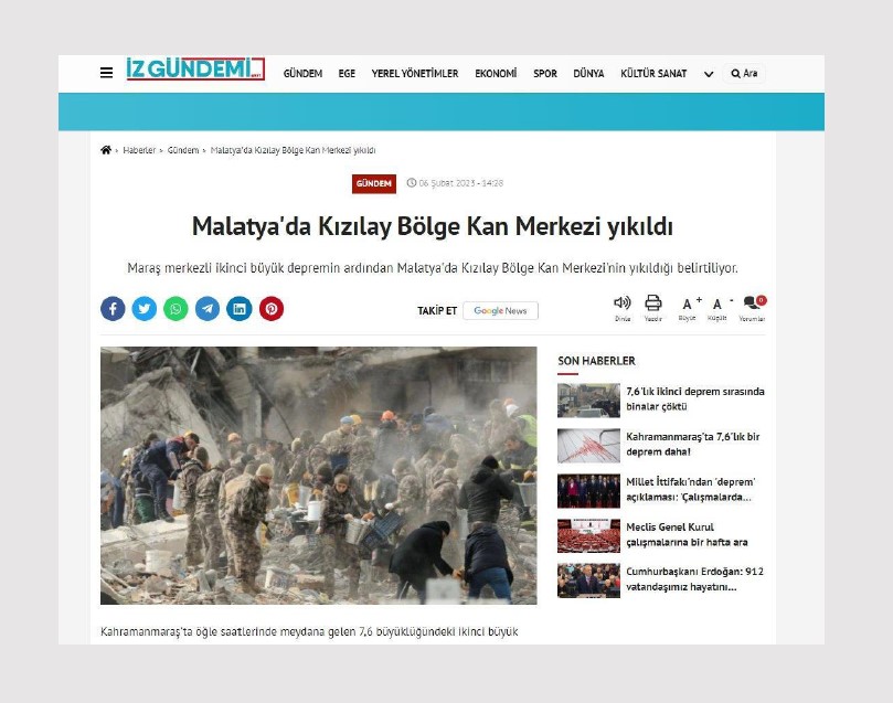 Millet acısını yaşarken onlar algı operasyonu yaptı! İşte Kahramanmaraş depremi ile ilgili yalanlar ve gerçekler