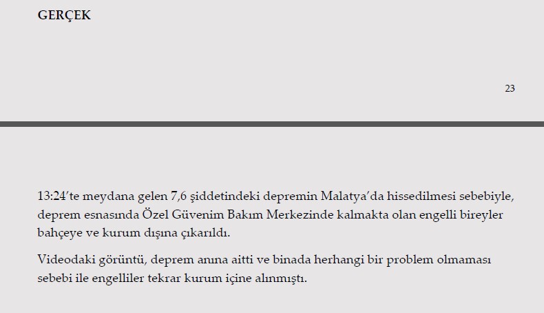 Millet acısını yaşarken onlar algı operasyonu yaptı! İşte Kahramanmaraş depremi ile ilgili yalanlar ve gerçekler