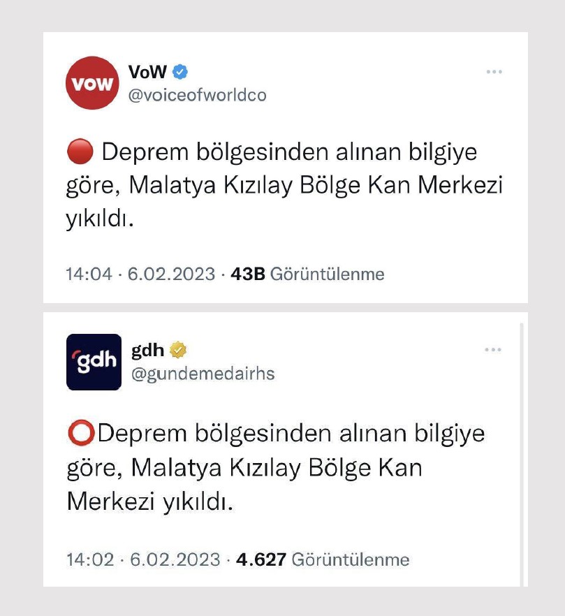 Millet acısını yaşarken onlar algı operasyonu yaptı! İşte Kahramanmaraş depremi ile ilgili yalanlar ve gerçekler