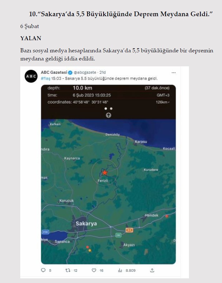 Millet acısını yaşarken onlar algı operasyonu yaptı! İşte Kahramanmaraş depremi ile ilgili yalanlar ve gerçekler