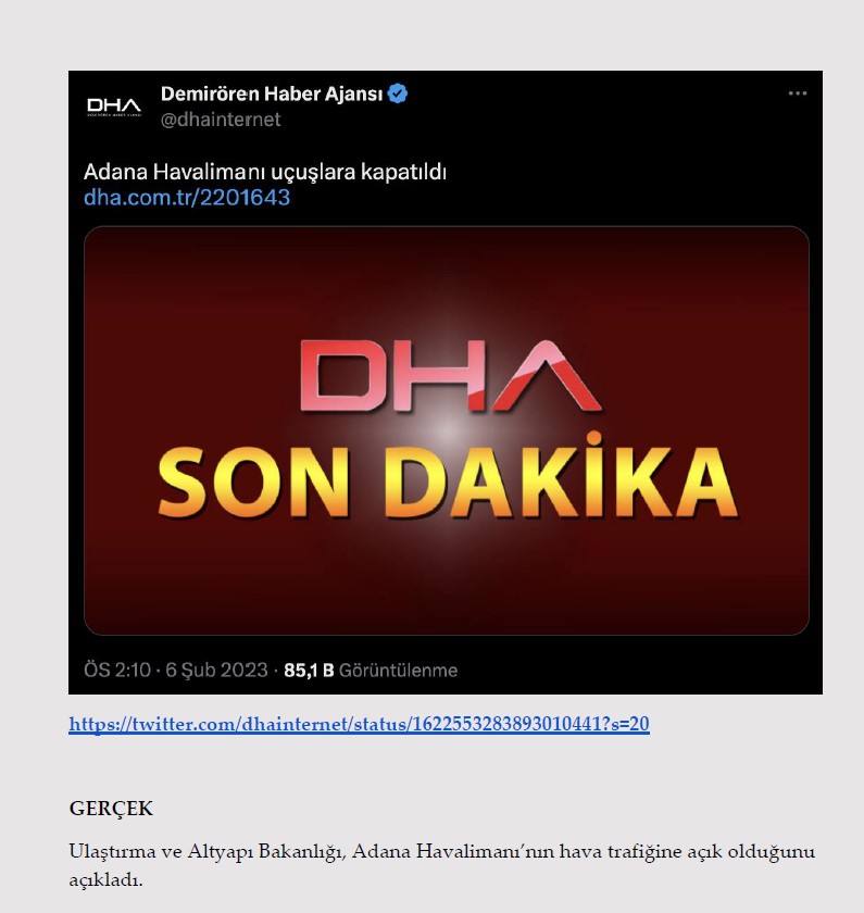 Millet acısını yaşarken onlar algı operasyonu yaptı! İşte Kahramanmaraş depremi ile ilgili yalanlar ve gerçekler