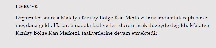 Millet acısını yaşarken onlar algı operasyonu yaptı! İşte Kahramanmaraş depremi ile ilgili yalanlar ve gerçekler