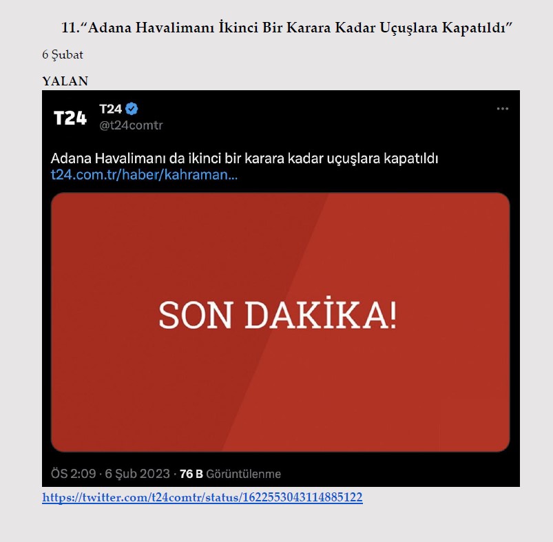 Millet acısını yaşarken onlar algı operasyonu yaptı! İşte Kahramanmaraş depremi ile ilgili yalanlar ve gerçekler