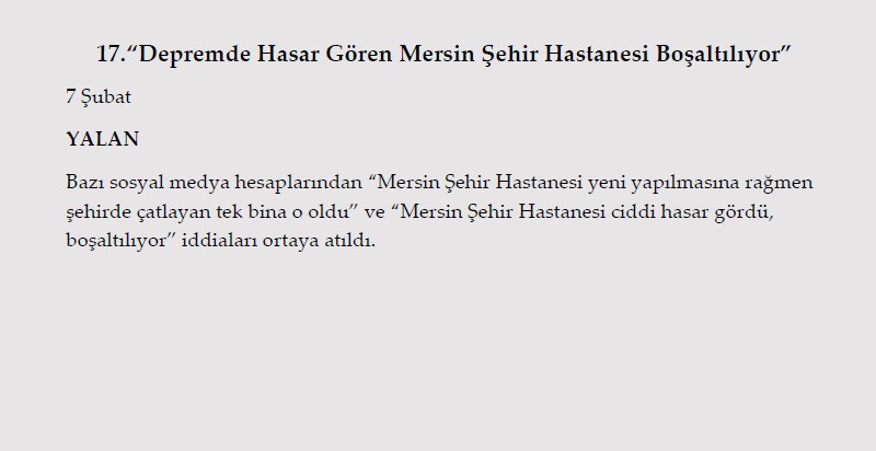 Millet acısını yaşarken onlar algı operasyonu yaptı! İşte Kahramanmaraş depremi ile ilgili yalanlar ve gerçekler