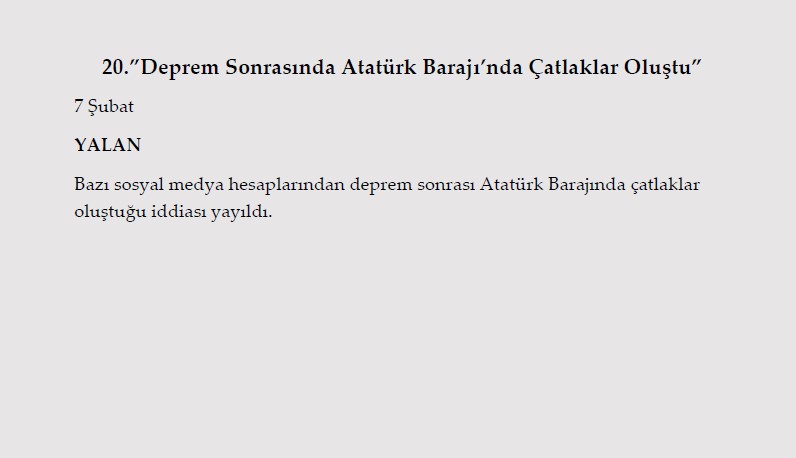 Millet acısını yaşarken onlar algı operasyonu yaptı! İşte Kahramanmaraş depremi ile ilgili yalanlar ve gerçekler