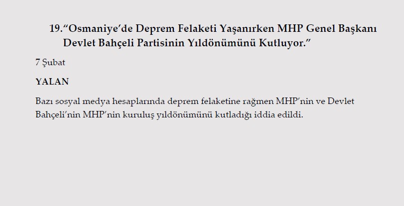 Millet acısını yaşarken onlar algı operasyonu yaptı! İşte Kahramanmaraş depremi ile ilgili yalanlar ve gerçekler