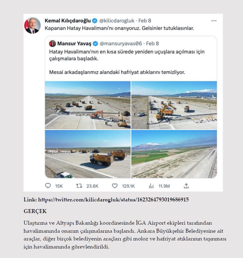 Millet acısını yaşarken onlar algı operasyonu yaptı! İşte Kahramanmaraş depremi ile ilgili yalanlar ve gerçekler