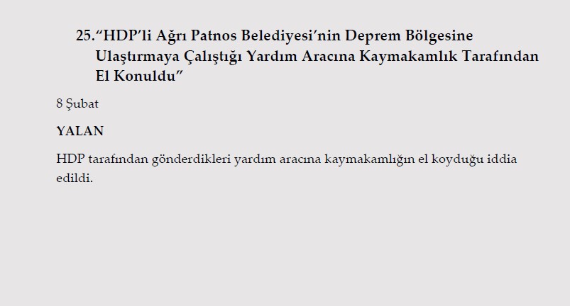 Millet acısını yaşarken onlar algı operasyonu yaptı! İşte Kahramanmaraş depremi ile ilgili yalanlar ve gerçekler