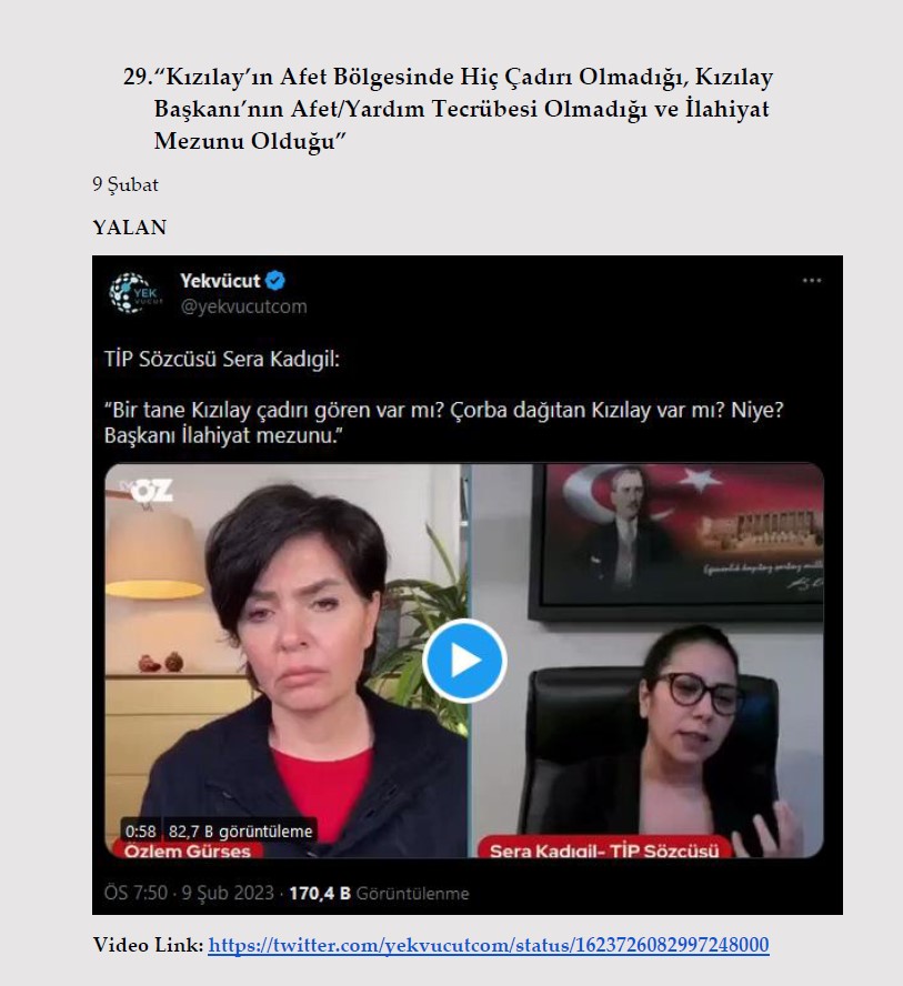 Millet acısını yaşarken onlar algı operasyonu yaptı! İşte Kahramanmaraş depremi ile ilgili yalanlar ve gerçekler