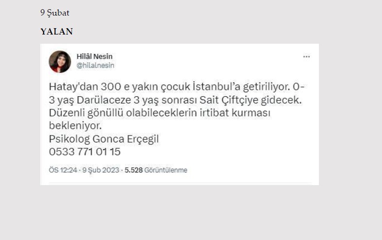Millet acısını yaşarken onlar algı operasyonu yaptı! İşte Kahramanmaraş depremi ile ilgili yalanlar ve gerçekler