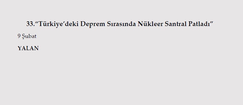 Millet acısını yaşarken onlar algı operasyonu yaptı! İşte Kahramanmaraş depremi ile ilgili yalanlar ve gerçekler