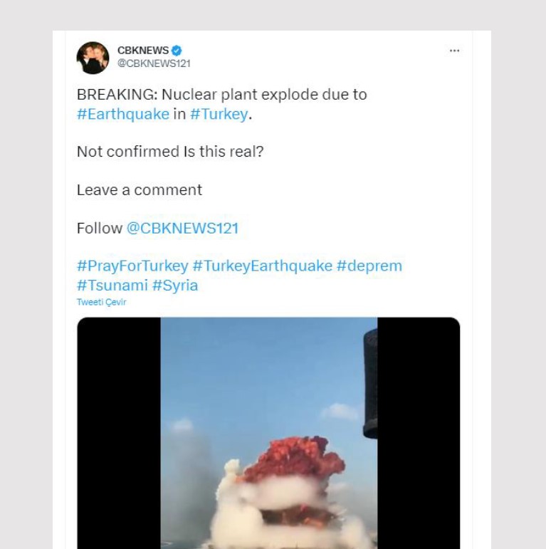 Millet acısını yaşarken onlar algı operasyonu yaptı! İşte Kahramanmaraş depremi ile ilgili yalanlar ve gerçekler