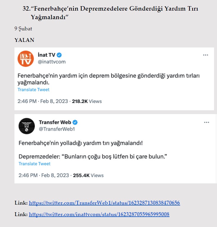 Millet acısını yaşarken onlar algı operasyonu yaptı! İşte Kahramanmaraş depremi ile ilgili yalanlar ve gerçekler