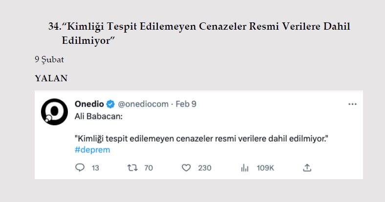Millet acısını yaşarken onlar algı operasyonu yaptı! İşte Kahramanmaraş depremi ile ilgili yalanlar ve gerçekler