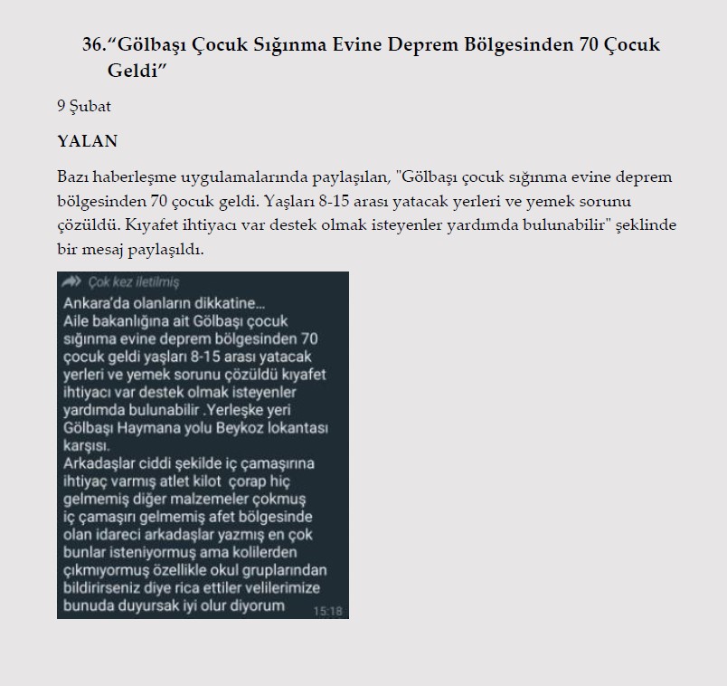 Millet acısını yaşarken onlar algı operasyonu yaptı! İşte Kahramanmaraş depremi ile ilgili yalanlar ve gerçekler