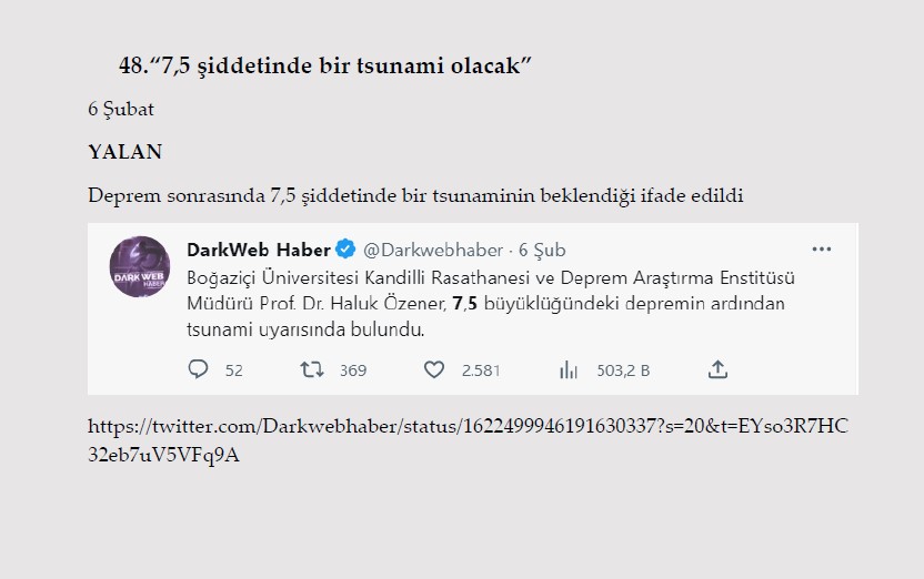 Millet acısını yaşarken onlar algı operasyonu yaptı! İşte Kahramanmaraş depremi ile ilgili yalanlar ve gerçekler