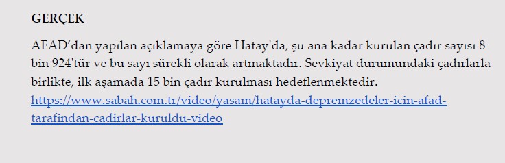 Millet acısını yaşarken onlar algı operasyonu yaptı! İşte Kahramanmaraş depremi ile ilgili yalanlar ve gerçekler