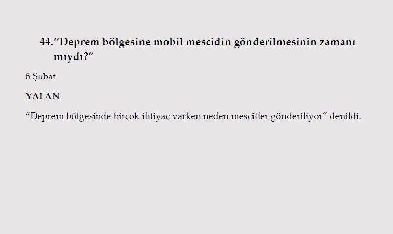 Millet acısını yaşarken onlar algı operasyonu yaptı! İşte Kahramanmaraş depremi ile ilgili yalanlar ve gerçekler