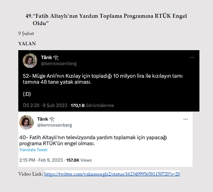 Millet acısını yaşarken onlar algı operasyonu yaptı! İşte Kahramanmaraş depremi ile ilgili yalanlar ve gerçekler