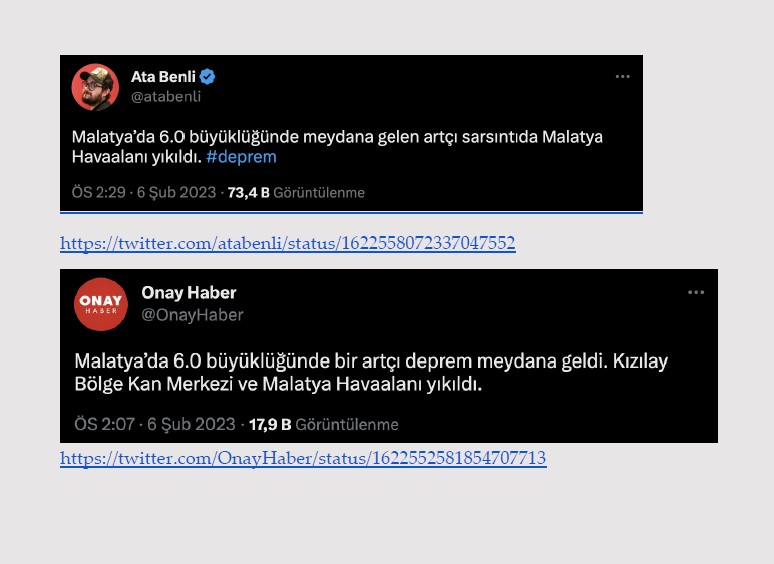 Millet acısını yaşarken onlar algı operasyonu yaptı! İşte Kahramanmaraş depremi ile ilgili yalanlar ve gerçekler