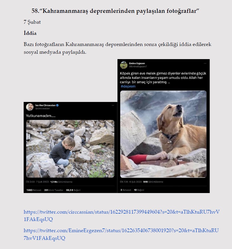 Millet acısını yaşarken onlar algı operasyonu yaptı! İşte Kahramanmaraş depremi ile ilgili yalanlar ve gerçekler